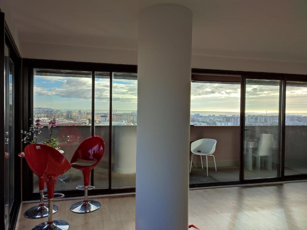 Espectacular apartamento con increíbles vistas Apartamento Málaga Exterior foto